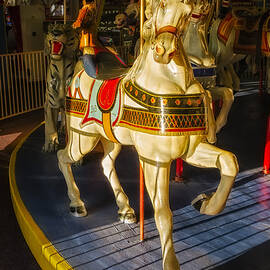 Seaside Heights Casino Pier Carousel  by Susan Candelario