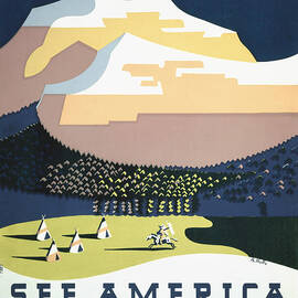 See America - Montana by Georgia Clare
