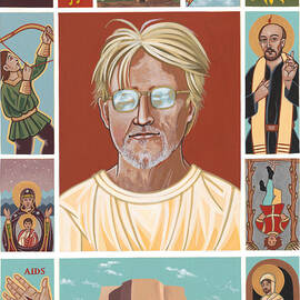 Self Portrait with Symbols 2014 by William Hart McNichols