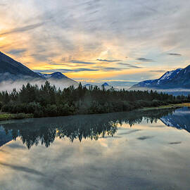 Seward Highway by Rail - Alaska by Bruce Friedman
