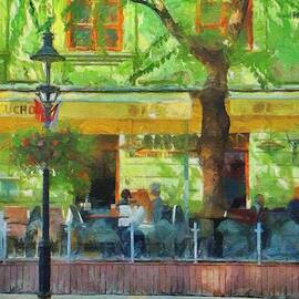 Shaded Cafe by Jeffrey Kolker