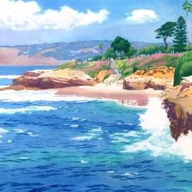 Shell Beach La Jolla by Mary Helmreich