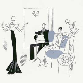 Shopping In Paris by William Bolin