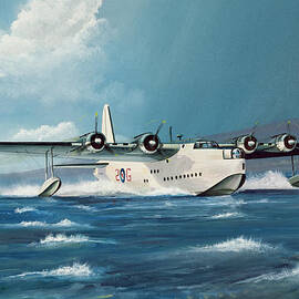 Short Sunderland by Richard Wheatland