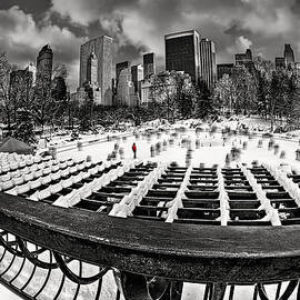Skating In Central Park by Susan Candelario