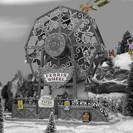 Small World - Flying over the Wheel by Richard Reeve