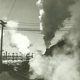 Smoke Billowing From Trains by Remie Lohse