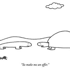 So Make Me An Offer by Charles Barsotti