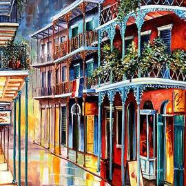 Sparkling French Quarter by Diane Millsap