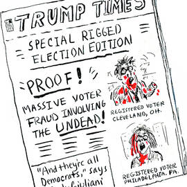 Special Rigged Election Edition by David Sipress
