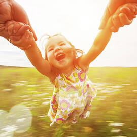 Spinning Girl by Arand
