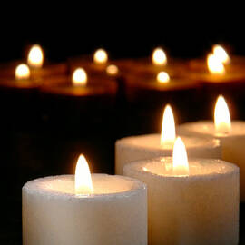 Spiritual Reflection Candles by Olivier Le Queinec