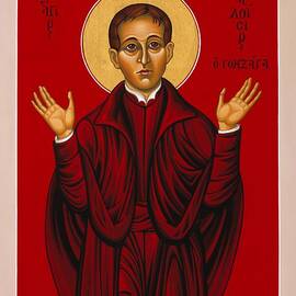 St. Aloysius in the Fire of Prayer 020 by William Hart McNichols