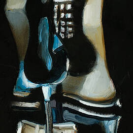 Abstract  Payphone Art Print by Tommervik