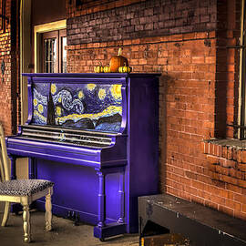 Starry Night Piano by David Morefield