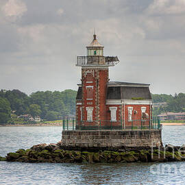 Stepping Stones Lighthouse I by Clarence Holmes