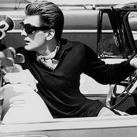 Steve Holland In A Chrysler New Yorker by Paul Himmel