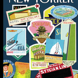 Joys Of Travel by Bruce McCall