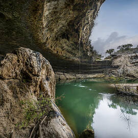 Still Waters at Hamilton Pool by David Morefield