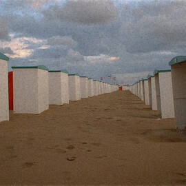 Stormy Beach Hut Walk by Richard Reeve