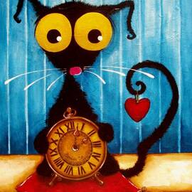 Stressie Cat and the Tick Tock by Lucia Stewart