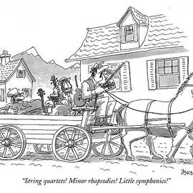 String Quartets! Minor Rhapsodies! Little by Jack Ziegler