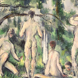 Study of Bathers by Paul Cezanne