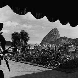 Sugarloaf Mountain Seen From The Patio At Carlos by Luis Lemus