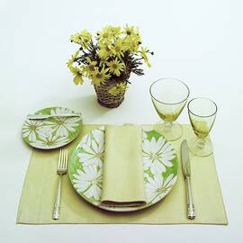 Summer Table Setting by Haanel Cassidy