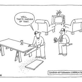 Sundayafternoon Carpenters by Jack Ziegler