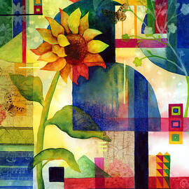 Sunflower Collage by Hailey E Herrera