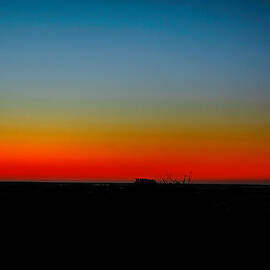 Sunrise at Turkey Point Dividing Creek New Jersey by Louis Dallara