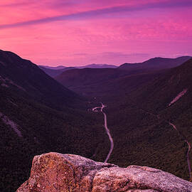 Sunrise In Crawford Notch by Jeff Sinon