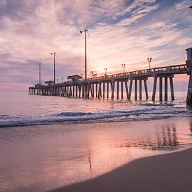 Sunrise Jeanette's Pier by Stacy Abbott