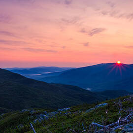 Sunrise On The Boott Spur Trail by Jeff Sinon