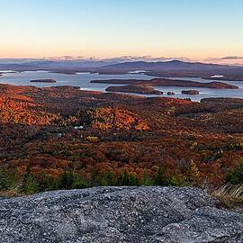 Sunrise Over Alton Bay by Jeff Sinon