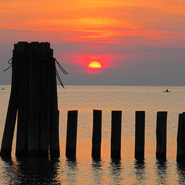 Sunset Cape Charles 3 by Richard Reeve
