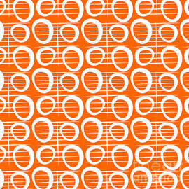Tangerine Loop by Linda Woods
