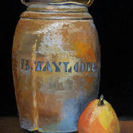 Taylor Jug With Pear by Catherine Twomey