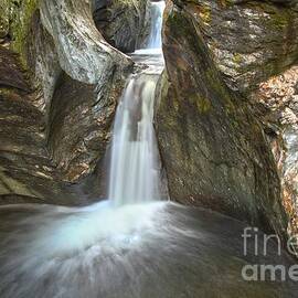 Texas Falls Punchbowl In Vermont by Adam Jewell