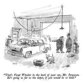 That's Floyd Wheeler In The Back Of Your Car by George Booth