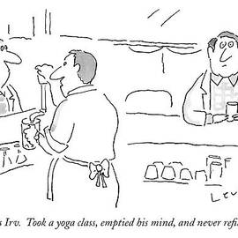 That's Irv.  Took A Yoga Class by Arnie Levin