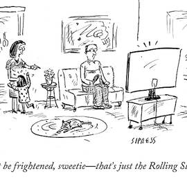 That's Just The Rolling Stones by David Sipress