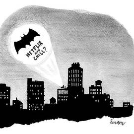 The Bat Signal Says Netflix And Chill? by Benjamin Schwartz
