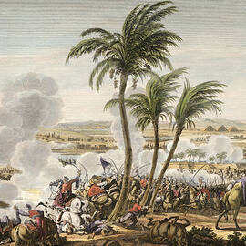 The Battle Of The Pyramids, 3 by Jacques Francois Joseph Swebach