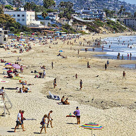 The Beach at Laguna by Kelley King
