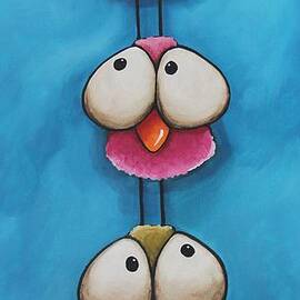 The bird tower by Lucia Stewart