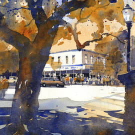 The College Street Oak by Iain Stewart