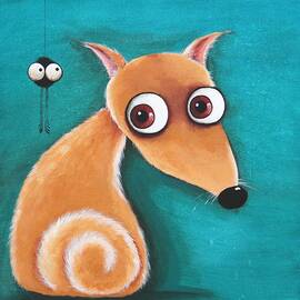 The dog and the spider by Lucia Stewart