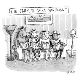 The Farm-to-sofa Movement by Roz Chast
